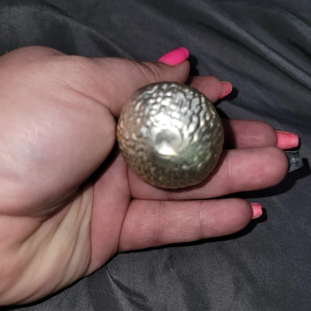 Vtg Inge Glas German Mouth-blown Glass Bell Lily Of Valley Ornament Handpainted
